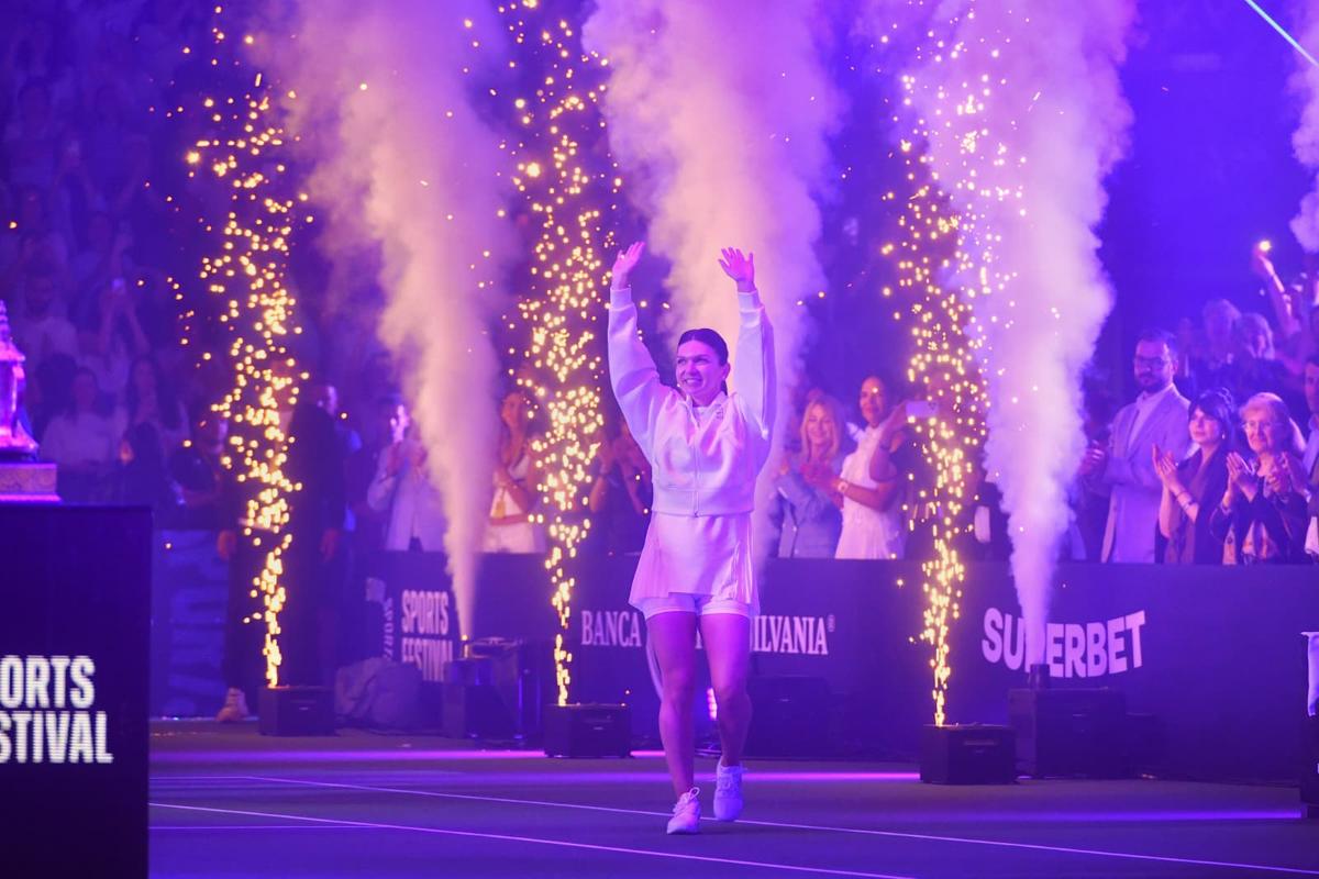 Simona Halep - evenimentul oficial de retragere
