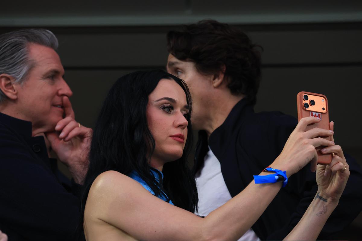 Katy Perry, în tribune la SUA - Paraguay 4-1