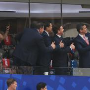 Oficialii prezenţi în tribune la USA - Paraguay 4-1 FOTO: Ionuţ Iordache (GSP)