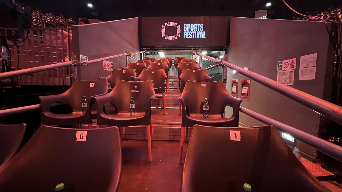 Condiții modeste pentru jurnaliști la Sports Festival
