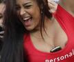 Toți o țin minte cu telefonul în decolteu, iar acum s-a întors după 16 ani! Larissa Riquelme, apariție de nerecunoscut la SUA - Paraguay