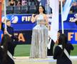 Katy Perry la festivitatea de deschidere dinaintea meciului SUA - Paraguay 4-1 FOTO: Ionuţ Iordache (GSP)