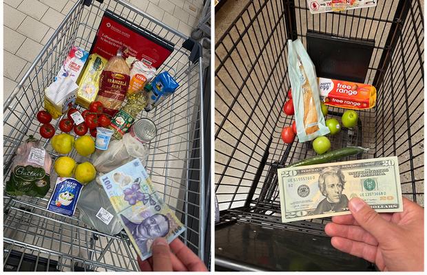 Preţurile din Los Angeles sunt ireale: ce poţi cumpăra la supermarket cu 100 de lei