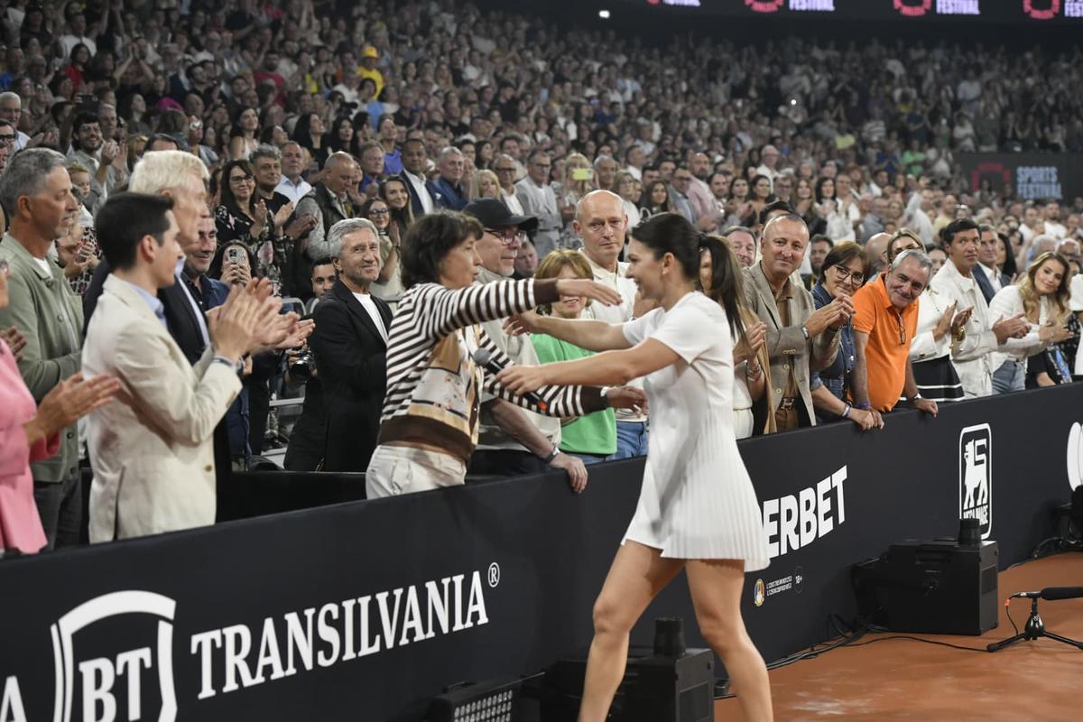 Simona Halep - evenimentul de retragere, partea II // foto: Cristi Preda (GSP.ro)