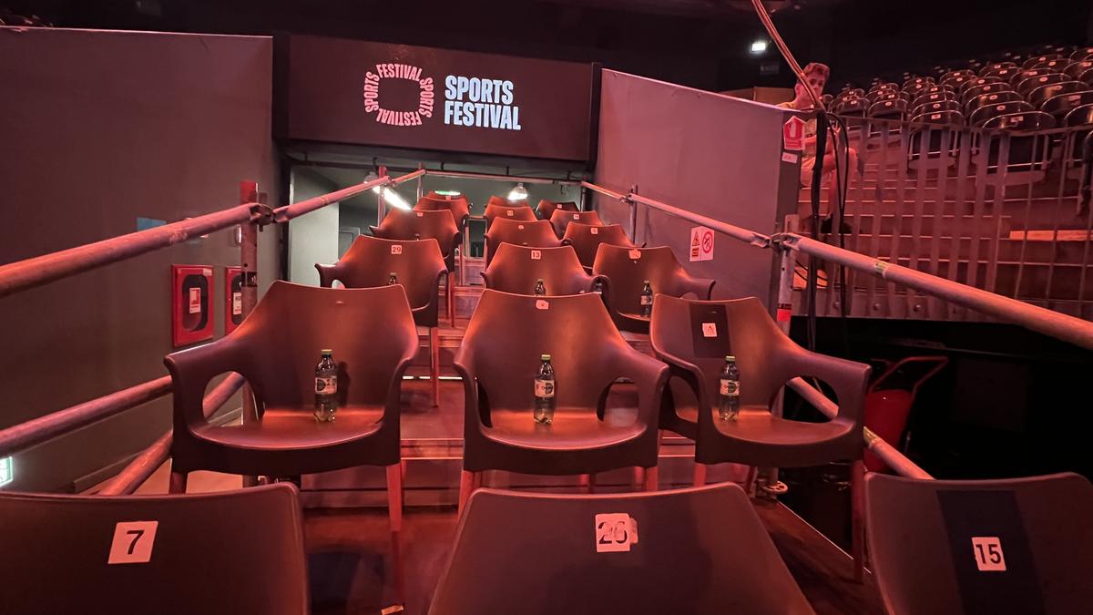 Condiții modeste pentru jurnaliști la Sports Festival