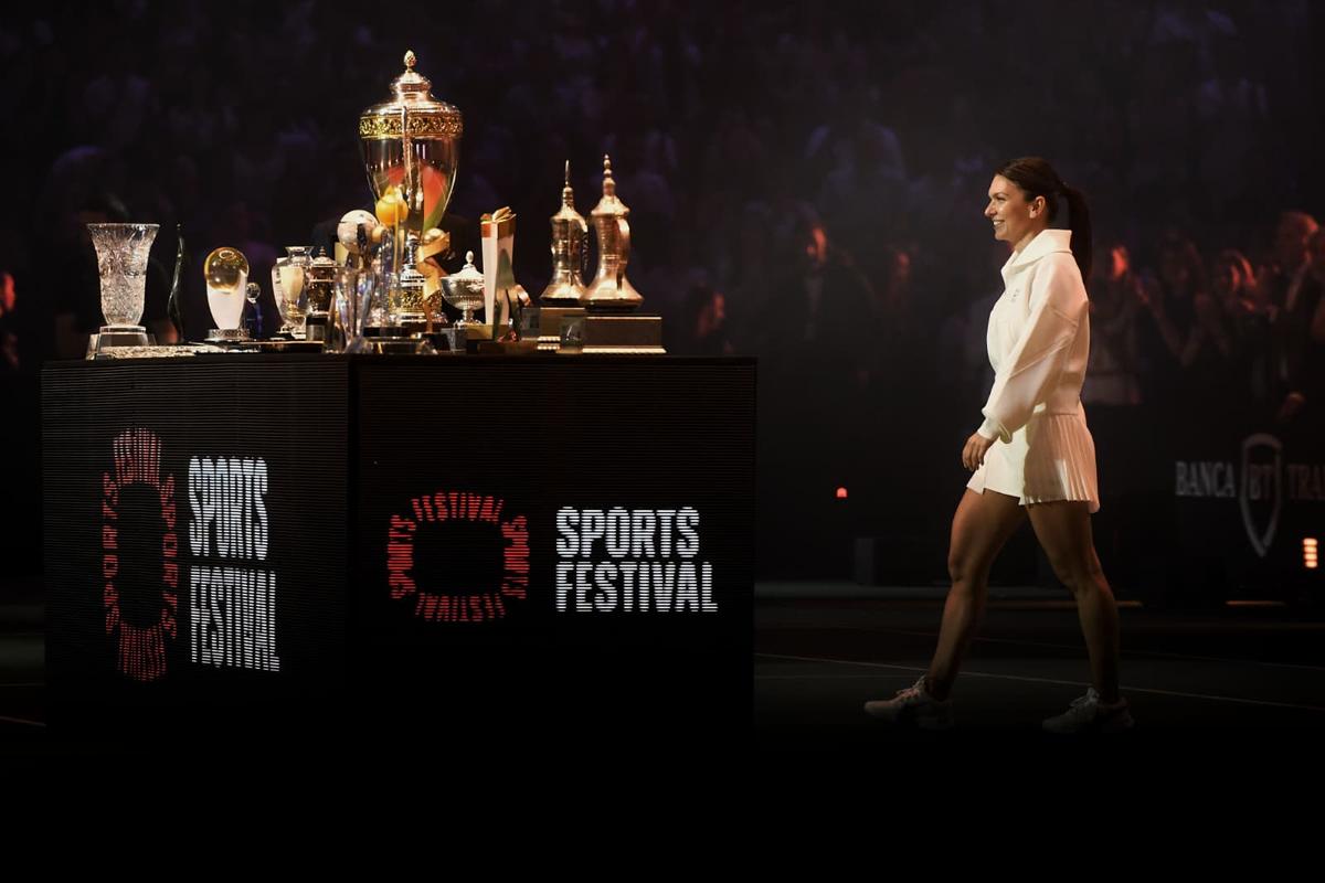 Simona Halep - evenimentul oficial de retragere