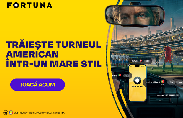 Câștigă ca americanu’ la Fortuna. Mult și bine