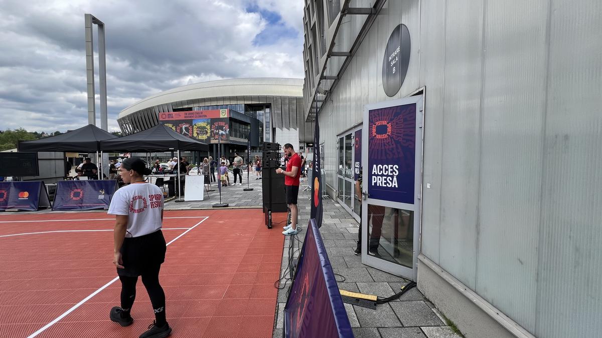 Condiții modeste pentru jurnaliști la Sports Festival