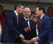Santiago Peña, președintele Republicii Paraguay, Gianni Infantino, președintele FIFA, şi Marc Rubio, secretarul de stat al Statelor Unite ale Americii FOTO: Ionuţ Iordache (GSP)