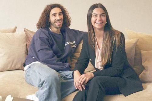 Marc Cucurella și Claudia Rodriguez / Foto: Instagram