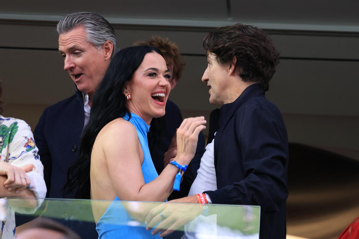 Katy Perry, în tribune la SUA - Paraguay 4-1