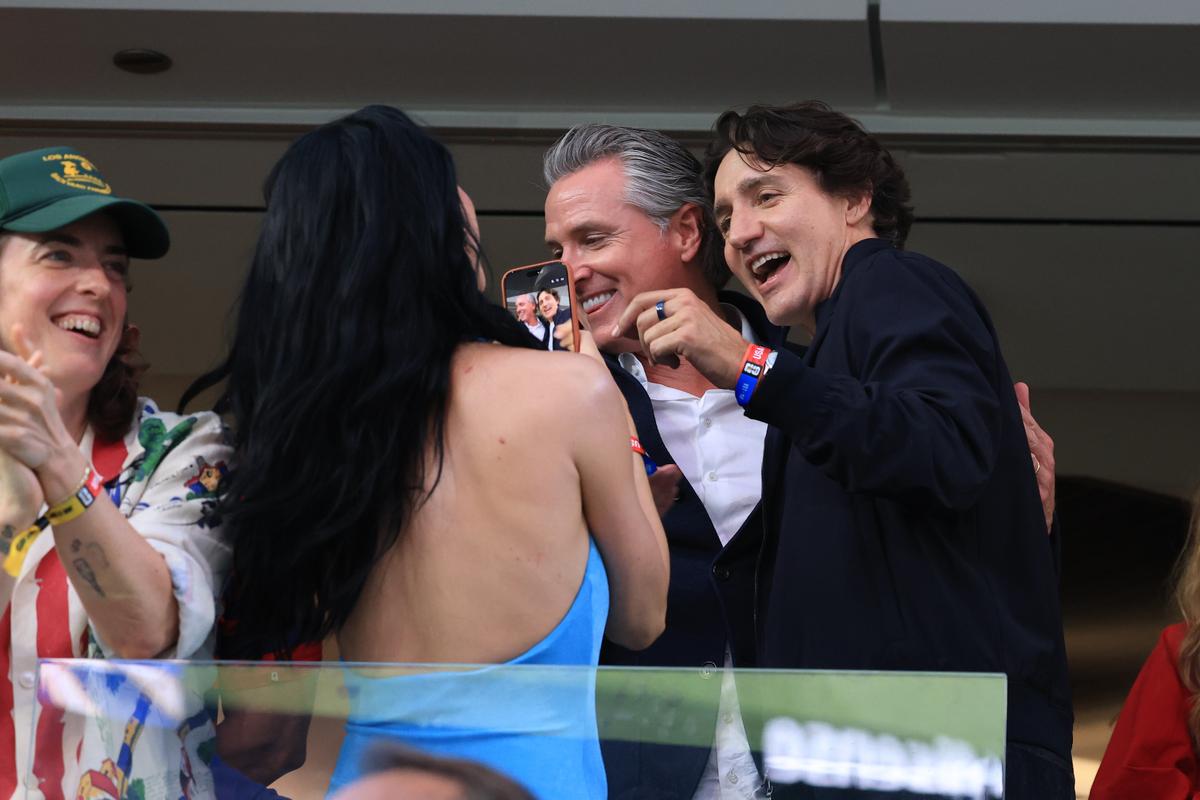 Katy Perry, în tribune la SUA - Paraguay 4-1