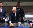 Santiago Peña, președintele Republicii Paraguay, şi Gianni Infantino, președintele FIFA FOTO: Ionuţ Iordache (GSP)