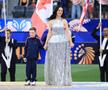 Katy Perry la festivitatea de deschidere dinaintea meciului SUA - Paraguay 4-1 FOTO: Ionuţ Iordache (GSP)