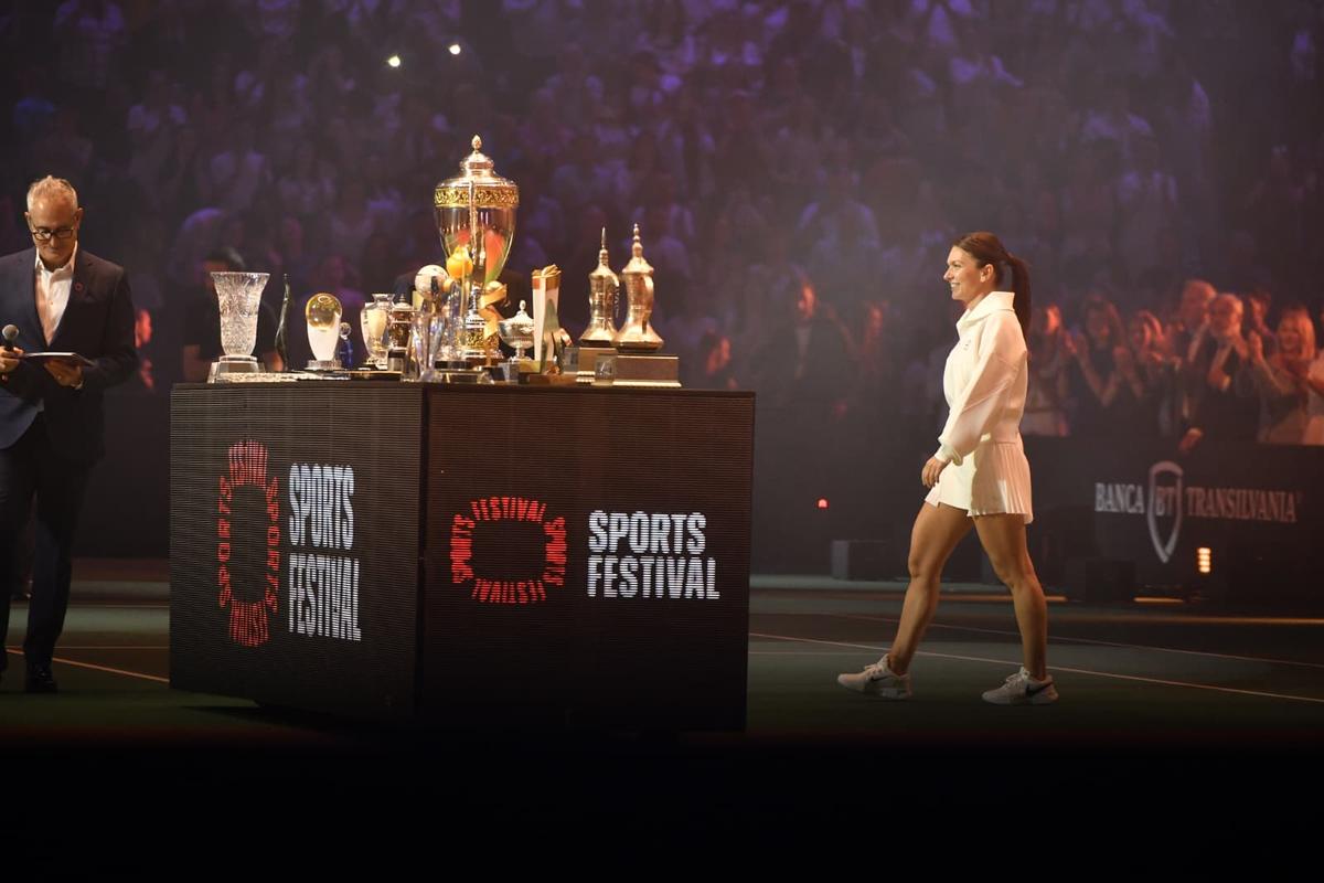 Simona Halep - evenimentul oficial de retragere