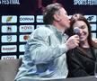 Andrei Pavel și Simona Halep, la evenimentul de retragere a Simonei Halep / foto: Cristi Preda