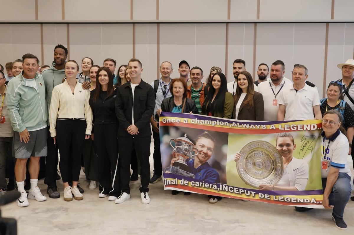 Evenimentul de retragere a Simonei Halep / foto: Cristi Preda