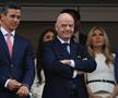Santiago Peña, președintele Republicii Paraguay, şi Gianni Infantino, președintele FIFA FOTO: Ionuţ Iordache (GSP)