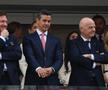 Alejandro Domínguez, președintele CONMEBOL, Santiago Peña, președintele Republicii Paraguay, şi Gianni Infantino, președintele FIFA FOTO: Ionuţ Iordache (GSP)