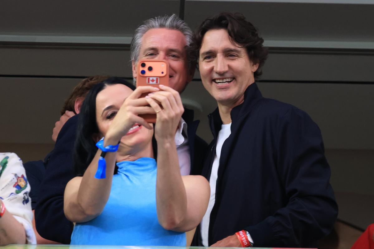 Katy Perry, în tribune la SUA - Paraguay 4-1