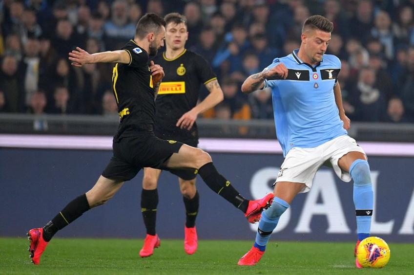 Marcelo Brozovic (stânga) a fost amendat cu 100.000 de către Inter // foto: Guliver/gettyimages