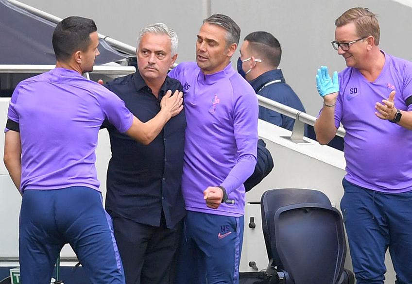 Mourinho are 11 victorii, 5 remize şi 7 eşecuri cu Spurs în Premier FOTO Guliver/GettyImages