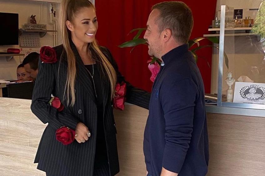 Anamaria Prodan alături de Claudiu Rotar // Sursă foto: Instagram