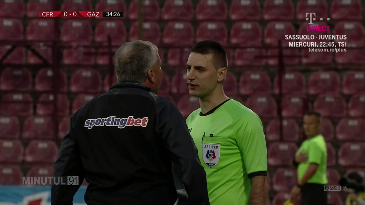 CFR Cluj - Gaz Metan 2-0. „Dan Petrescu trebuia eliminat!” » Verdictul lui Cristi Balaj după o nouă criză de nervi a „Bursucului”