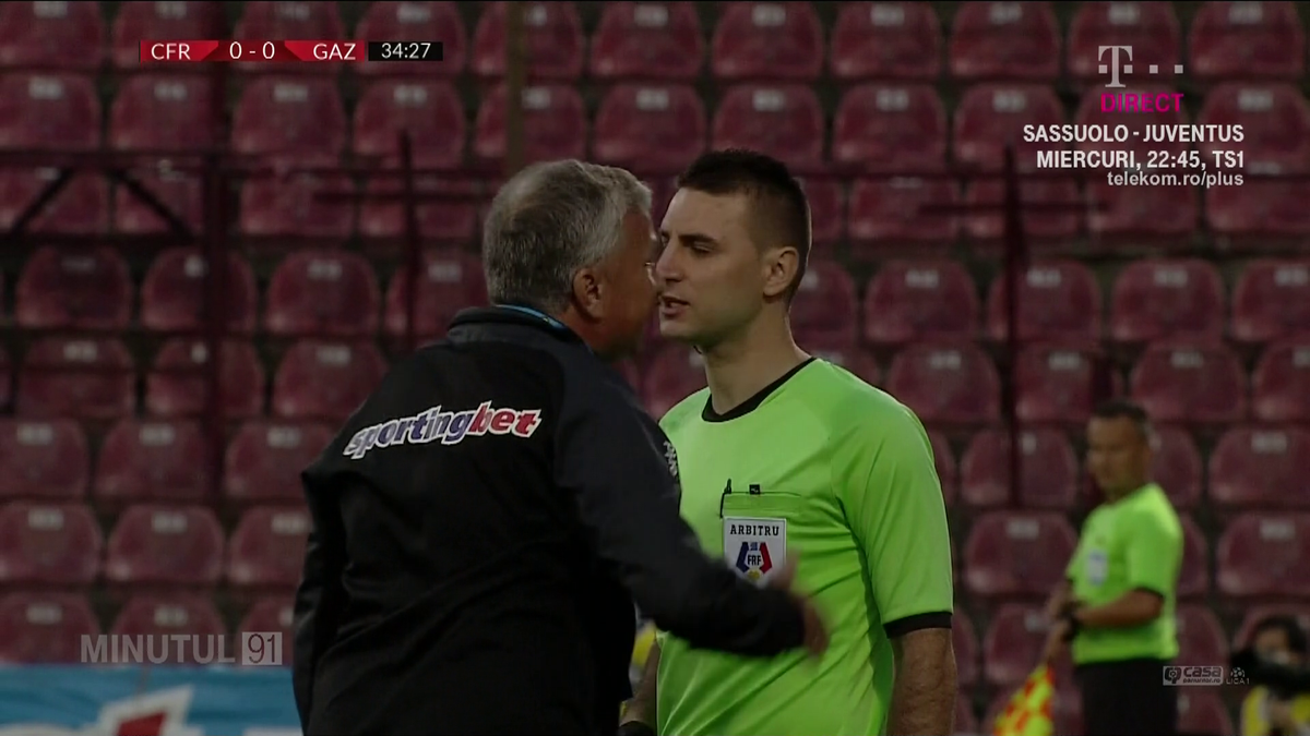CFR Cluj - Gaz Metan 2-0. „Dan Petrescu trebuia eliminat!” » Verdictul lui Cristi Balaj după o nouă criză de nervi a „Bursucului”