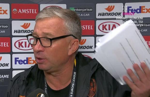 Dan Petrescu, discurs INCENDIAR: „Toată țara vede cine trebuie să ia titlul! Nu ne vor campioni, s-au plictisit de CFR Cluj!”