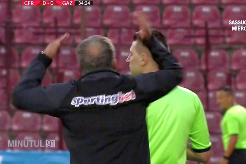 Dan Petrescu și reacția furioasă din meciul cu Gaz Metan