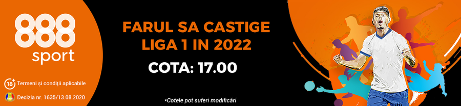 Favoritele la pariuri în Liga 1 ediția 2021/2022