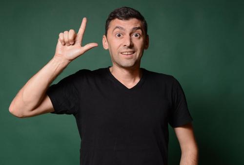 Sabin Hera, în perioada în care era comediant. Foto: Facebook Sabin Escu