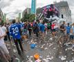 A fost haos în jurul Wembley în ziua finalei EURO