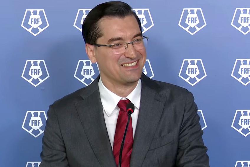 Răzvan Burleanu, președintele FRF