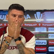 RAPID. Cristian Săpunaru a vorbit în cadrul unei conferințe de presă înainte de meciul cu Sepsi (foto: Andrei Crăițoiu/GSP)