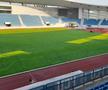 Cum arată gazonul de la Târgu Jiu cu 3 zile înainte de FCU Craiova - FCSB » MM Stoica: „Atenție! Am primit o filmare”
