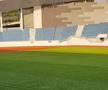Cum arată gazonul de la Târgu Jiu cu 3 zile înainte de FCU Craiova - FCSB » MM Stoica: „Atenție! Am primit o filmare”
