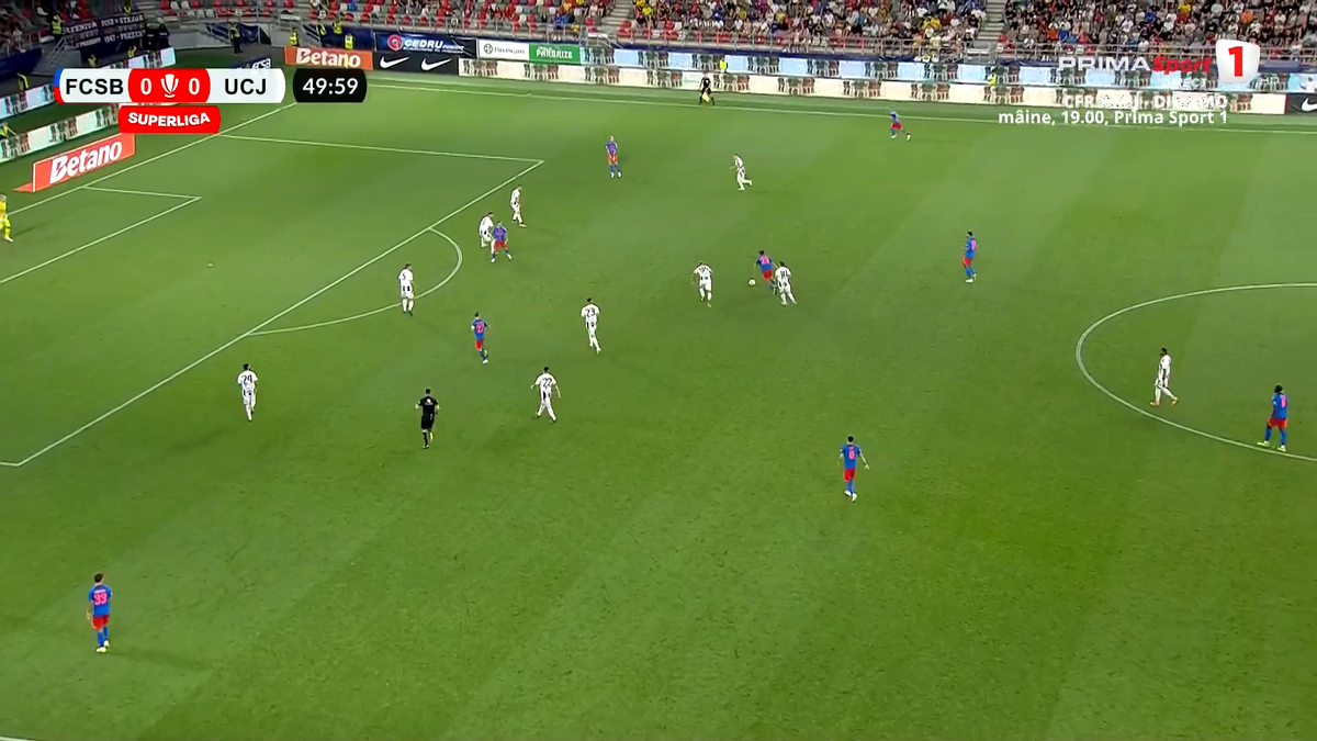Golul lui Musi în FCSB - U Cluj