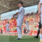 Ce făcea Săpunaru înainte de UTA - Rapid/ foto: Ionuț Iordache (GSP)