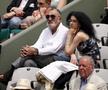 Ion Țiriac și Sophie Ayad în tribune la Roland Garros 2006. Foto: Imago Images