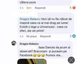 Derapajele îngrozitoare scrise de pe respectivul cont de Facebook