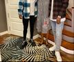 Nico Williams, împreună cu mama Maria și cu fratele mai mare, Inaki / Foto: Imago