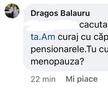 Derapajele îngrozitoare scrise de pe respectivul cont de Facebook