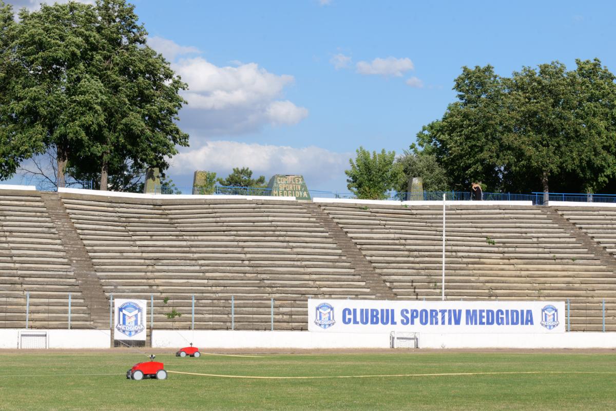 Stadionul „Iftimie Ilisei” din Medgidia, 10.07.2025 // foto: Andrei Furnigă (GSP)
