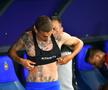Juri Cisotti și-a dezvăluit tatuajele de pe corp înainte să joace în meciul cu Hermannstadt. Foto: Cristi Preda (GSP.RO)