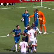 Hakimi și Enzo Fernandez s-au îmbrâncit pe gazon după golul lui Palmer din PSG - Chelsea