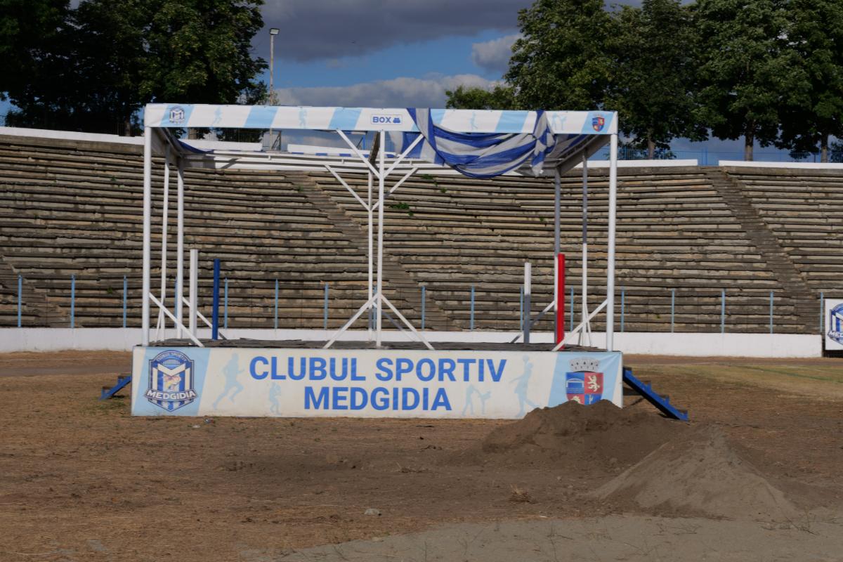 Stadionul „Iftimie Ilisei” din Medgidia, 10.07.2025 // foto: Andrei Furnigă (GSP)