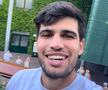 Carlos Alcaraz, apariție inedită pe străzile din Londra înaintea finalei Wimbledon. Foto: Captură