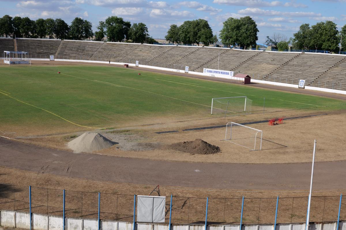 Stadionul „Iftimie Ilisei” din Medgidia, 10.07.2025 // foto: Andrei Furnigă (GSP)